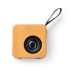 MAYER. Enceinte portable 3W avec 4h d'autonomie en bambou et ABS recyclé (100 % rABS) 3