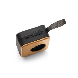 MAYER. Enceinte portable 3W avec 4h d'autonomie en bambou et ABS recyclé (100 % rABS) 6