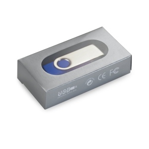 CLAUDIUS 32 GB. Clé USB 32GB avec attache en métal 5