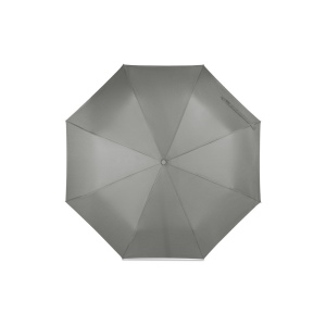 RIVER. Parapluie pliable en polyester recyclé (100% rPET) 190T pongé à ouverture et fermeture automatiques 14