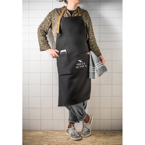 VESPER. Tablier en toile 100% coton (300 g/m²) avec détails en métal 6