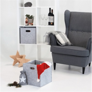 Boîte de rangement en feutre HYGGE 9