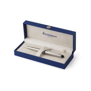 Stylo bille Waterman Expert en acier inoxydable 7