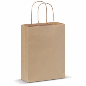 Sac papier anses torsadées 90g/m² 18x8x22cm 3