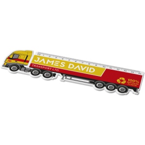 Règle Tait de 15 cm en plastique recyclé en forme de camion 2