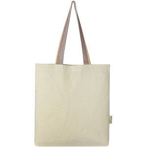 Sac shopping Rainbow de 5 l en coton recyclé 180 g/m² 3