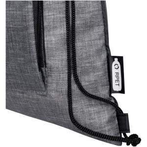 Sac pliable 7 L recyclé avec cordon de serrage Ash 9