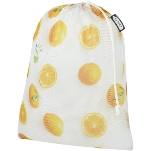Sac de courses en polyester recyclé de 25 x 32 cm à sublimation