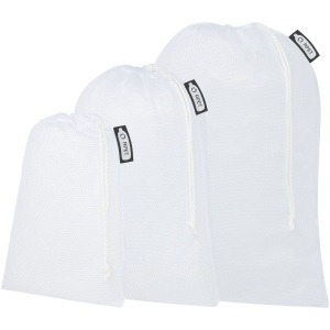 Ensemble de 3 sacs à légumes Rob en PET recyclé avec sublimation