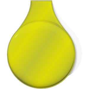 Petit aimant RFX™ rond en TPU réfléchissant M-10 RFX™ 2