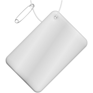 Attache réfléchissante rectangulaire en PVC H-10 RFX™, petit modèle 3