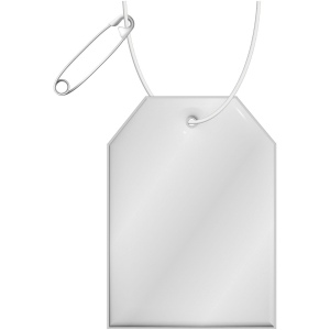 Attache réfléchissante en PVC en forme d'étiquette H-12 RFX™ 3