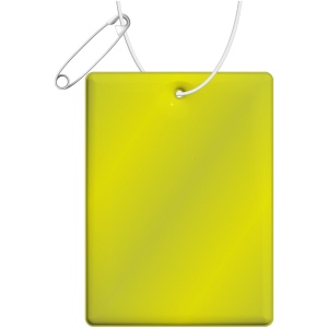 Attache réfléchissante rectangulaire en PVC H-12 RFX™, grand modèle 2
