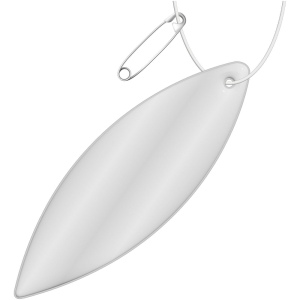 Attache réfléchissante en TPU en forme d'ellipse H-12 RFX™ 3