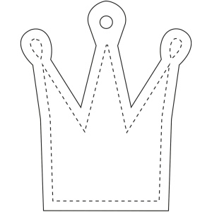 Attache réfléchissante en TPU en forme de couronne H-12 RFX™ 9