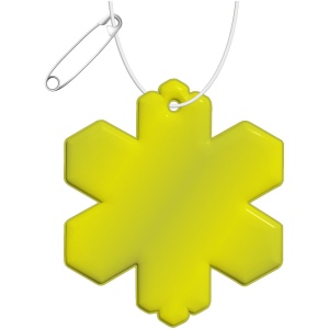 Attache réfléchissante en PVC en forme de flocon de neige H-10 RFX™ 2