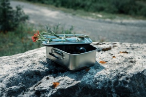 Lunch box étanche en acier inoxydable recyclé RCS 13