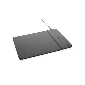 Tapis de souris en PU RCS avec chargeur 10W Swiss Peak 3