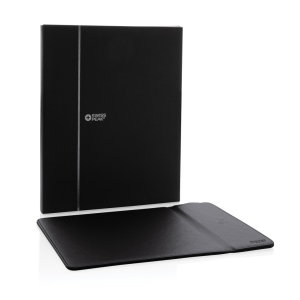 Tapis de souris en PU RCS avec chargeur 10W Swiss Peak 12