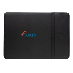 Tapis de souris en PU RCS avec chargeur 10W Swiss Peak 10