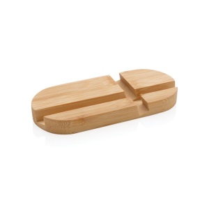 Support tablette ou téléphone en bambou 3