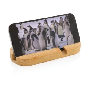 Support tablette ou téléphone en bambou 5
