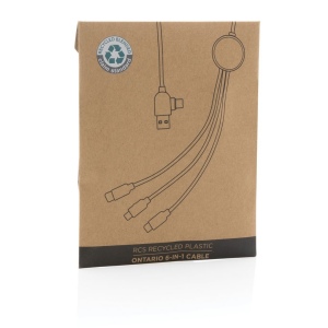 Câble Ontario 6-en-1 en plastique recyclé RCS 12