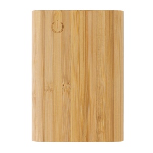 Batterie de secours 5000 mAh en bambou 6