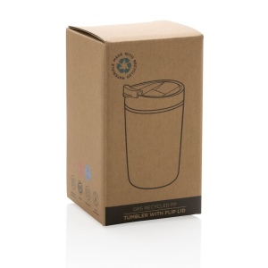 Mug en PP recyclé GRS avec couvercle à bascule 9