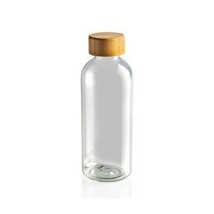 Bouteille 600ml en rPET RCS avec couvercle en bambou 5