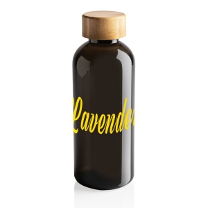 Bouteille 600ml en rPET RCS avec couvercle en bambou 21