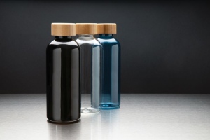 Bouteille 600ml en rPET RCS avec couvercle en bambou 23