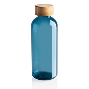 Bouteille 600ml en rPET RCS avec couvercle en bambou 30