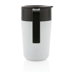 Tasse en acier inoxydable et PP recyclé GRS avec poignée 7