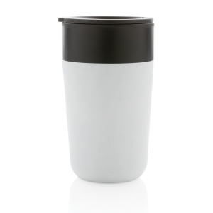 Tasse en acier inoxydable et PP recyclé GRS avec poignée 8