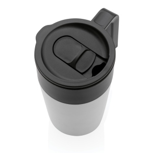 Tasse en acier inoxydable et PP recyclé GRS avec poignée 9