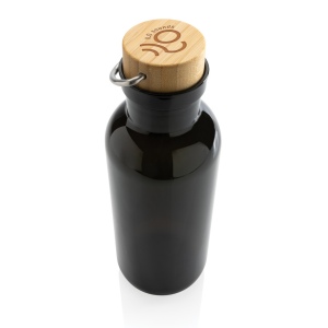 Bouteille 680ml en rPET RCS, couvercle en bambou 19