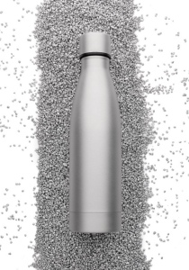 Bouteille iso couleur pleine en acier inoxydable recyclé RCS 18