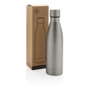 Bouteille iso couleur pleine en acier inoxydable recyclé RCS 24