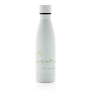 Bouteille iso couleur pleine en acier inoxydable recyclé RCS 31
