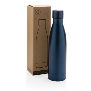 Bouteille iso couleur pleine en acier inoxydable recyclé RCS 40
