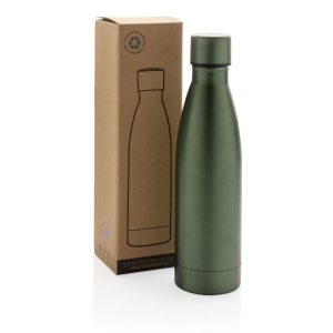 Bouteille iso couleur pleine en acier inoxydable recyclé RCS 50