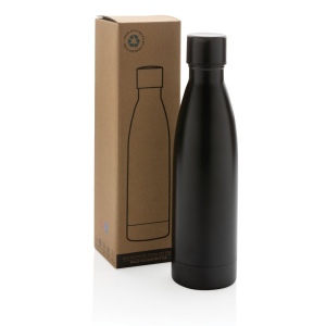Bouteille iso couleur pleine en acier inoxydable recyclé RCS 15