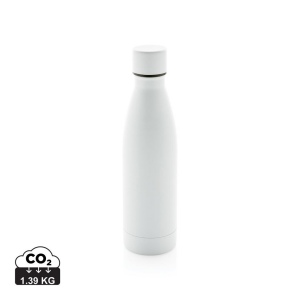 Bouteille iso couleur pleine en acier inoxydable recyclé RCS 4