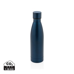 Bouteille iso couleur pleine en acier inoxydable recyclé RCS 5