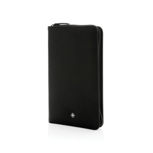 Portefeuille de voyage RFID Swiss Peak Heritage en rPU RCS 3