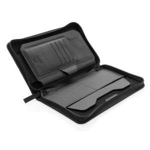 Portefeuille de voyage RFID Swiss Peak Heritage en rPU RCS 8