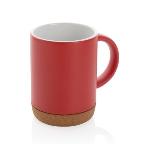 Mug 280ml en céramique avec base en liège 19