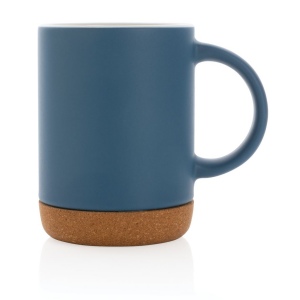 Mug 280ml en céramique avec base en liège 25