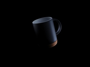 Mug 280ml en céramique avec base en liège 10
